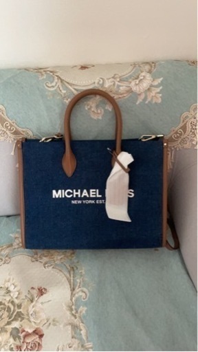 【MICHAEL KORS】MIRELLA EW デニムトート ミディアム【新作】