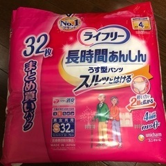 【値下げしました】大人用うす型紙パンツ　Sサイズ