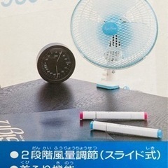 扇風機　クリップタイプの画像