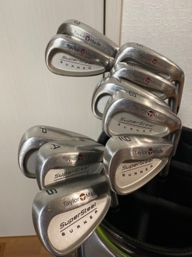 テーラーメイド　バーナースーパースチール　アイアン10本セット