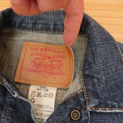 子供服　Levi's　デニムジャケットの画像