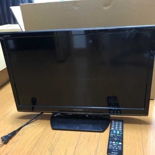 決まりました！　　SHARP AQUOS TV