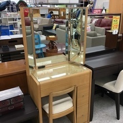 オシャレ！ドレッサー　照明付き