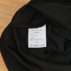 少年野球　アンダーシャツ（黒色　半袖）の画像