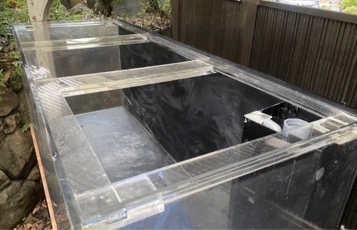 [美品] アクリルオーバーフロー水槽セット [1800×700×700h] 《引取限定》