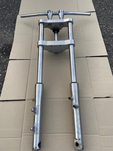 ドラッグスター400 アメリカンドラッカーズ　フロントフォークトリプルツリー