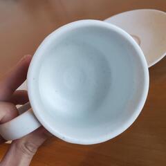 良木工房 カップ&ソーサー 陶器 190mlの画像