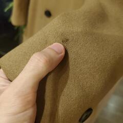 【取引中】EDIFICE チェスターコート キャメルの画像