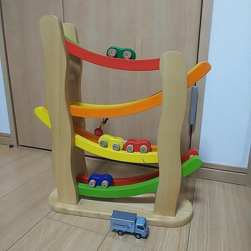 知育玩具 木のおもちゃ ミニコースター 木製