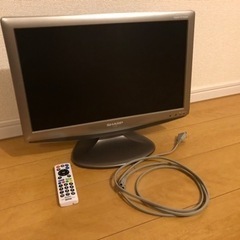 【取引中】液晶テレビ　18インチ　差し上げます！