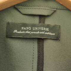  nano･universe　ナノユニバースジャケット　夏物　美品　メンズの画像