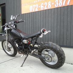 ★２４万円！TW200　DG07J　セル付き　ロンスイカスタム！ヤマハ　TWの画像