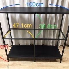 棚•ラック•シェルフ　IKEA ヴィットショー