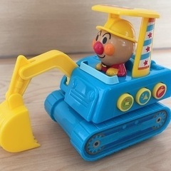 【中古】アンパンマン ブゥブゥショベルカー