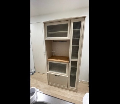 食器棚  木目調