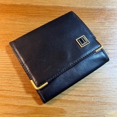 【美品】dunhill コインケース　小銭入れ　dロゴ　金具　ミニ財布