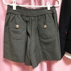 ポンポネット　卒業式　入学式　フォーマル　シンプル　女の子　150 スーツの画像