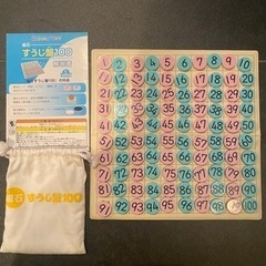 くもん　すうじ盤100 