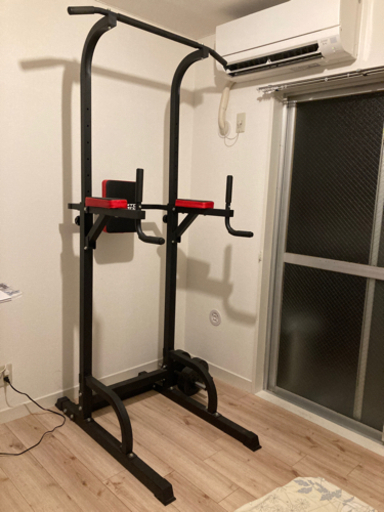 懸垂 ぶら下がり健康器 懸垂マシン【高さ220CM/10段階調節/耐荷重150kg】(白/黑) マルチジム 懸垂 ぶらさがり 器具 筋肉トレーニング 背筋 腹筋 大胸筋 チンニングスタンド