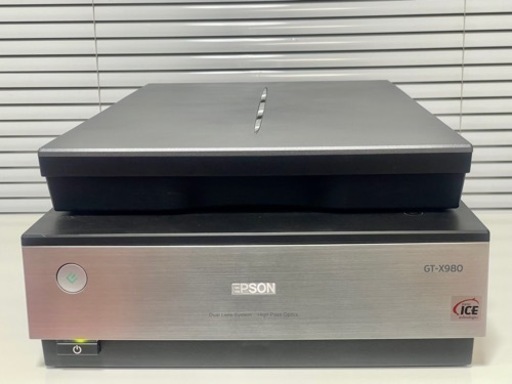 配達可? [ほぼ未使用]使用回数極小 EPSON GT-X980 スキャナー エプソン