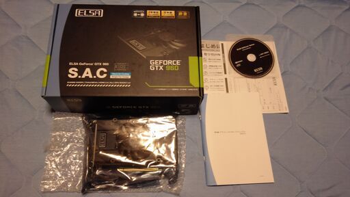 グラボ　ELSA GTX960 2GB S.A.C SS
