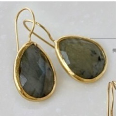 ☆ARC.☆アーク　天然石ピアス　Labra Doriteの画像