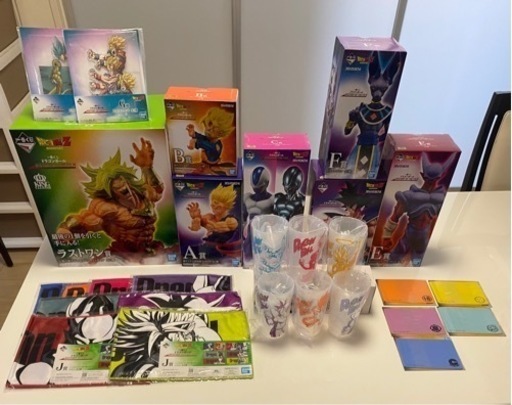 一番くじ　ドラゴンボール　HISTORY OF THE FILM 上位賞セミコンプセット