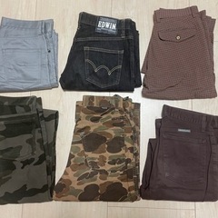 メンズズボン5本　レディース1本
