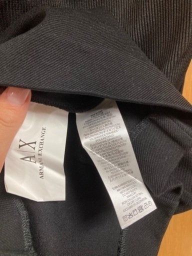 ★ 新品★【ARMANI EXCHANGE】ワンピース　ノースリーブ　黒　ブラック　２サイズ