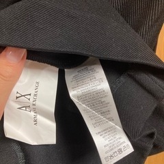 ★ 新品★【ARMANI EXCHANGE】ワンピース　ノースリーブ　黒　ブラック　２サイズの画像