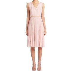 ★新品★【BCBGMAXAZRIA】ワンピース　ドレス　ピンク系　６サイズの画像