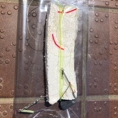 【さしあげます】ワカサギ釣りで使っていた糸と錘