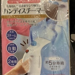 ハンディスチーマー　新品未使用