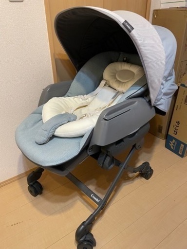 コンビ ホワイトレーベル ネムリラ AUTO SWING BEDi Long スリープシェル EG