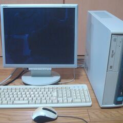 デスクトップパソコンセット　NEC