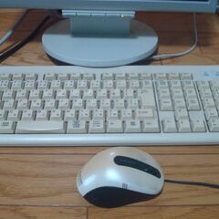 デスクトップパソコンセット　NECの画像