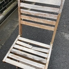 カインズ　ガーデニングチェア&テーブルの画像