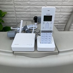 シャープデジタルコードレス電話機JD-SF1CL-W