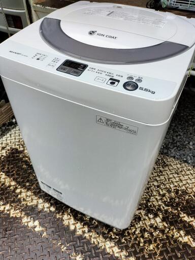シャープ（SHARP) ES-GE55N-S 全自動洗濯機  5.5Kg 2013年製