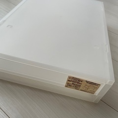 無印良品　ポリプロピレンケース