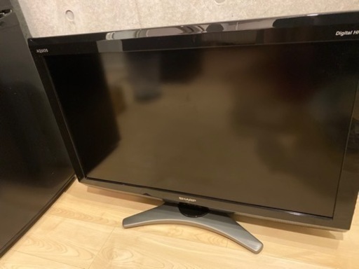 SHARP TV テレビ + SONY 多機能リモコン　セット