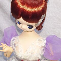 昭和レトロ、  フランス人形