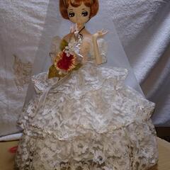  昭和レトロ、フランス人形の画像