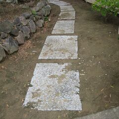 庭の敷石　取引中