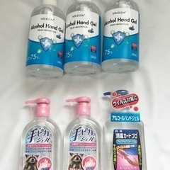 【お渡し先決定済】アルコール　ハンドジェル　計6個