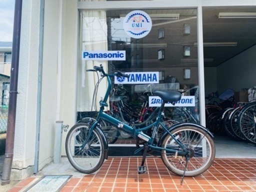 凄く綺麗な折り畳み自転車