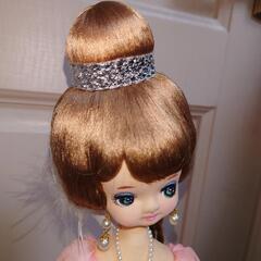 昭和レトロ 、フランス人形