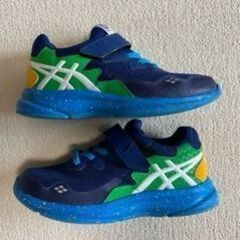 ★中古美品★東京オリンピックモデル／アシックス asicsスニーカー／21㎝／ジュニア・キッズの画像
