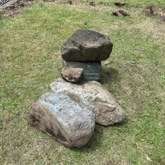 庭石　青石　10個程度