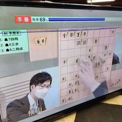 TEES　2017年製　LE-3210TS　32V型　USB録画付き　地上デジタルハイビジョン　液晶テレビ　B-CAS無し　※液晶割れ有りの画像